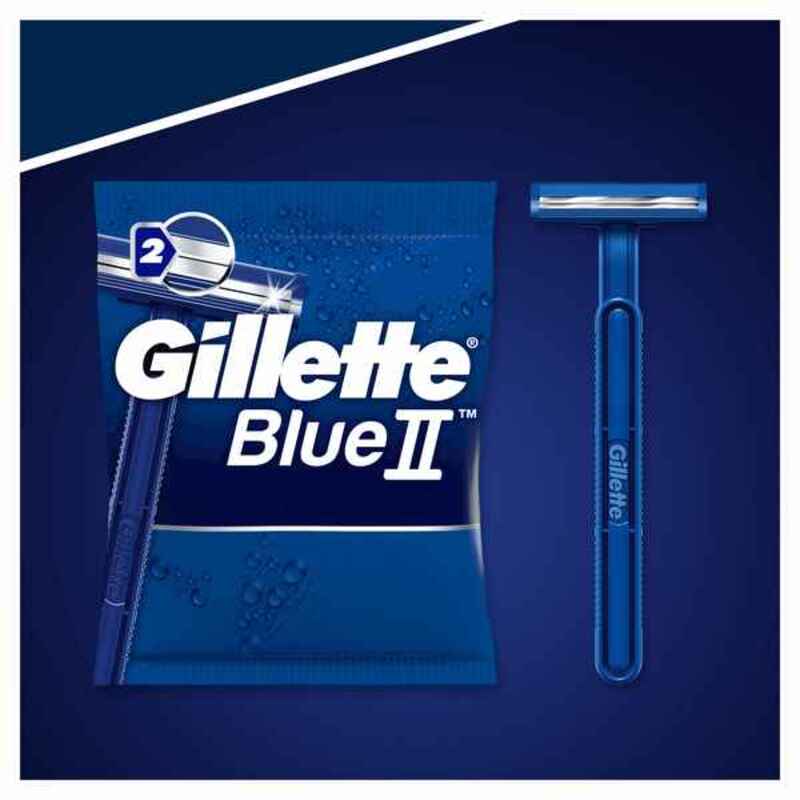 Handmatig scheermesje Gillette Blue II 6 Stuks