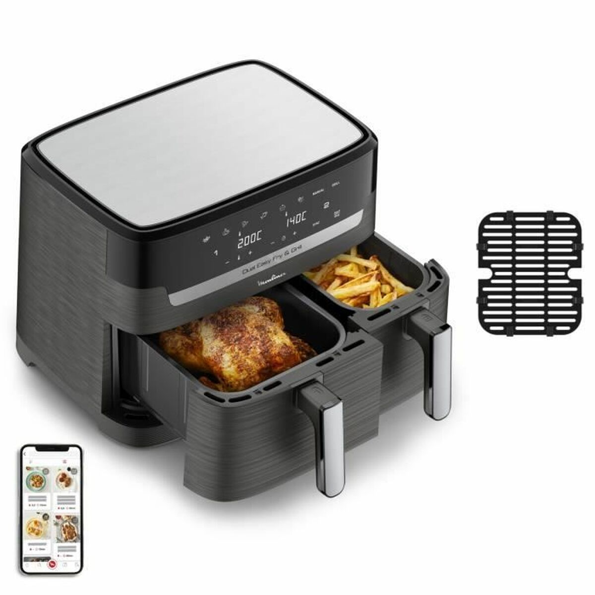 Luchtfriteuse Moulinex 2450 W 8,3 L