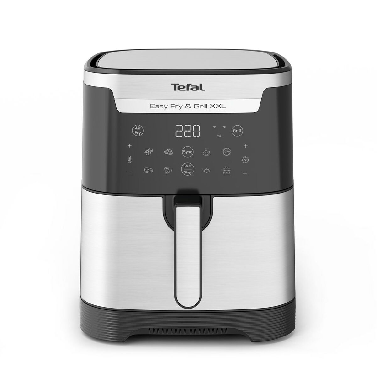Luchtfriteuse Tefal EY801D15 1650 W 6,5 L Zwart Staal