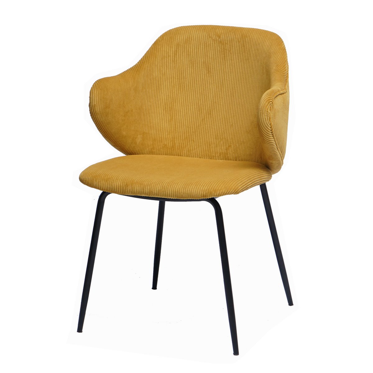Set van 2 fauteuils in goud