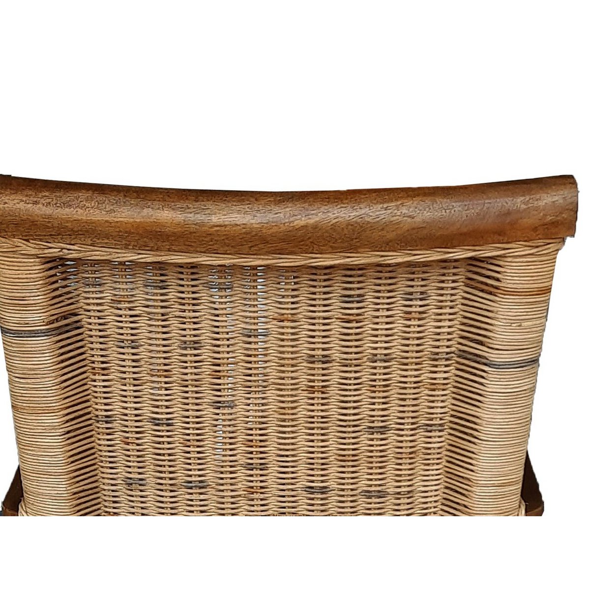 Eetkamerstoelen set van 2 rotan stoel met armleuningen tabacco Perth rieten stoel rotan fauteuil
