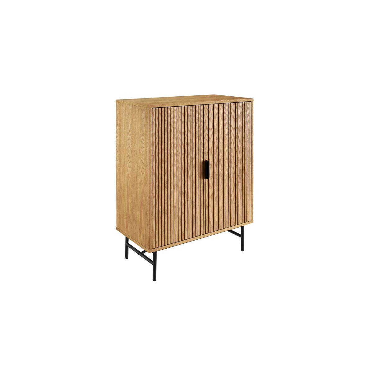 Ladekast 80 cm eiken echt houtfineer
