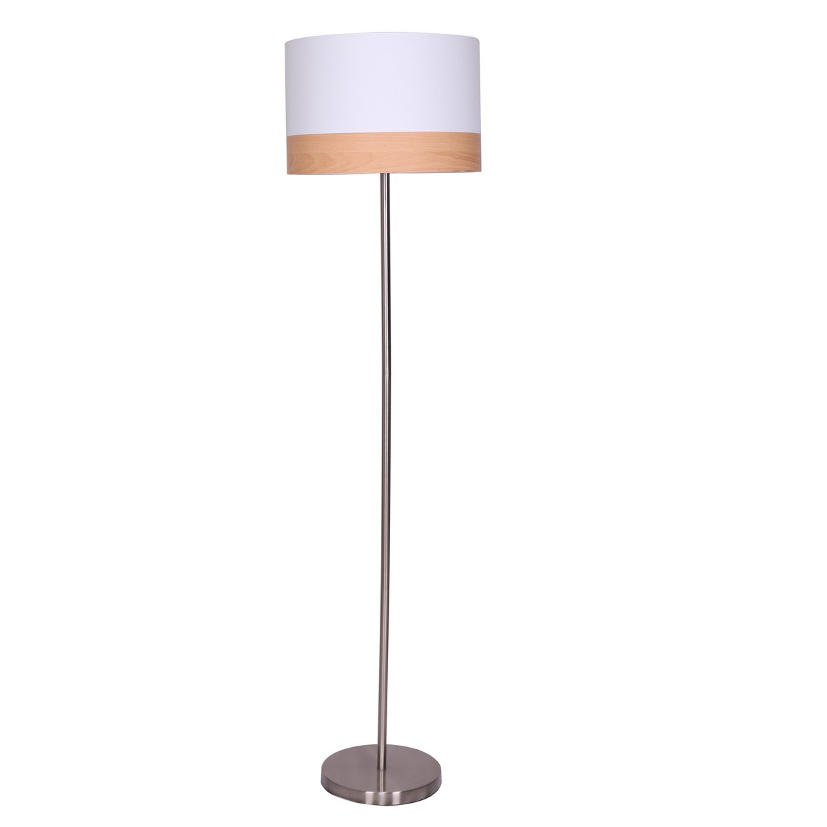Vloerlamp rond wit Ø 38 cm