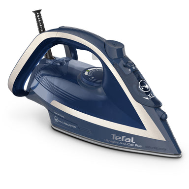 Tefal Fv6830 Ultragliss Anti-Calc Plus Stoomstrijkijzer Blauw/Zilver