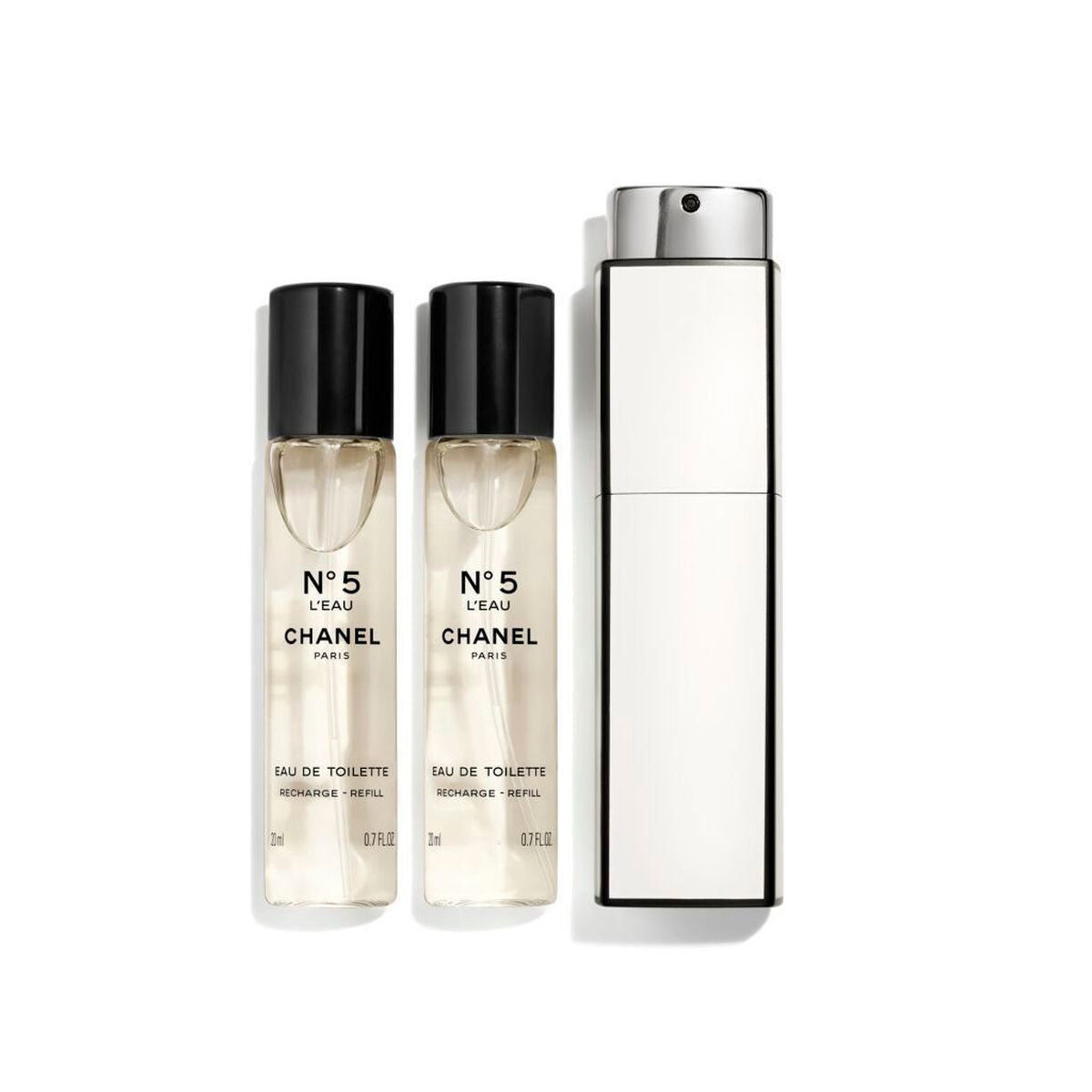 Parfumset voor Dames Chanel EDT Nº 5 L'Eau 3 Onderdelen