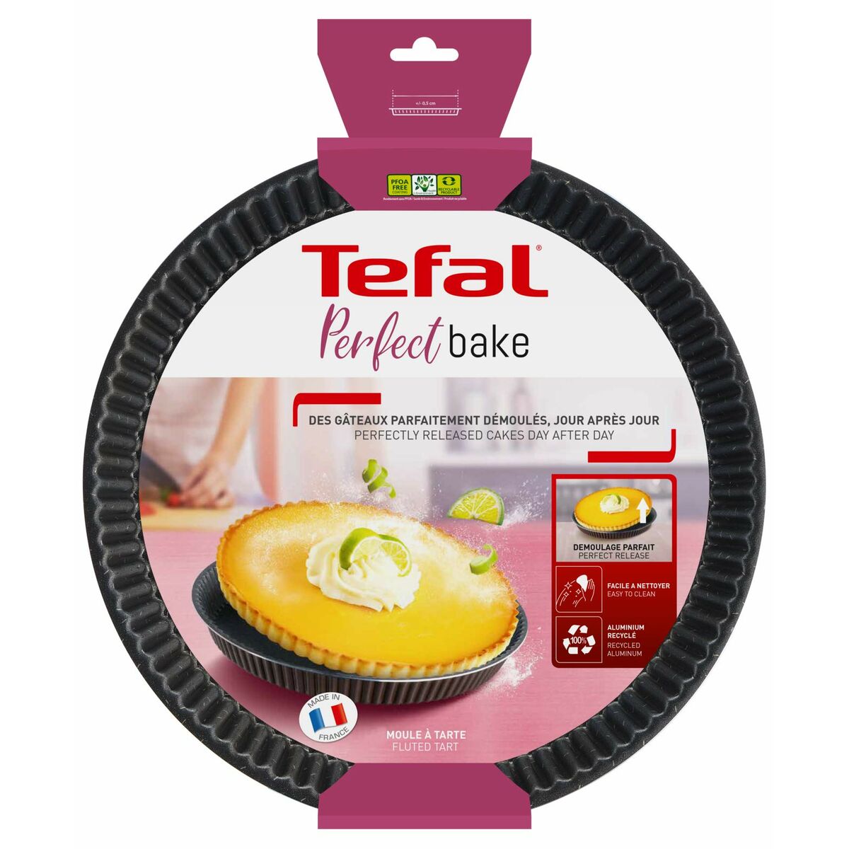 Oven Mould Tefal J1608302 Bruin Metaal Aluminium Ø 27 cm