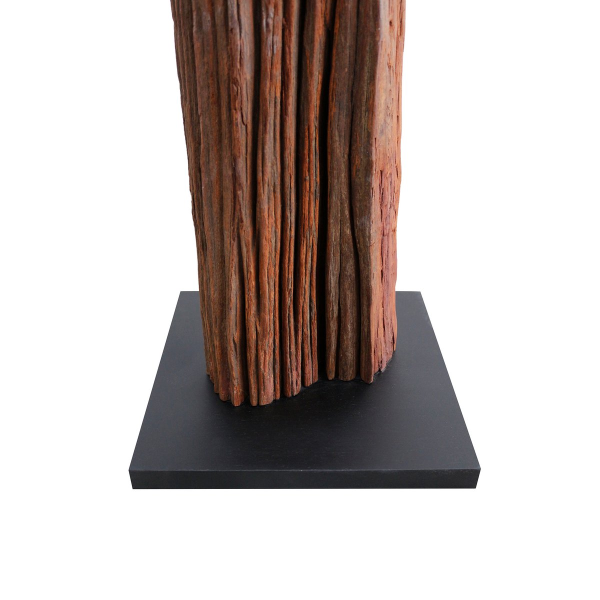 Vloerlamp drijfhout naturel/wit 175 cm