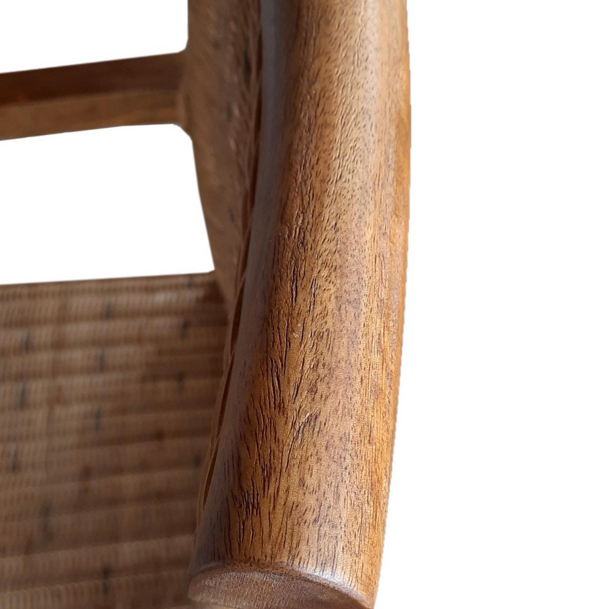 Rotan stoelen set van 4 eetkamerstoelen met armleuningen tabacco Perth rieten stoel rotan fauteuil