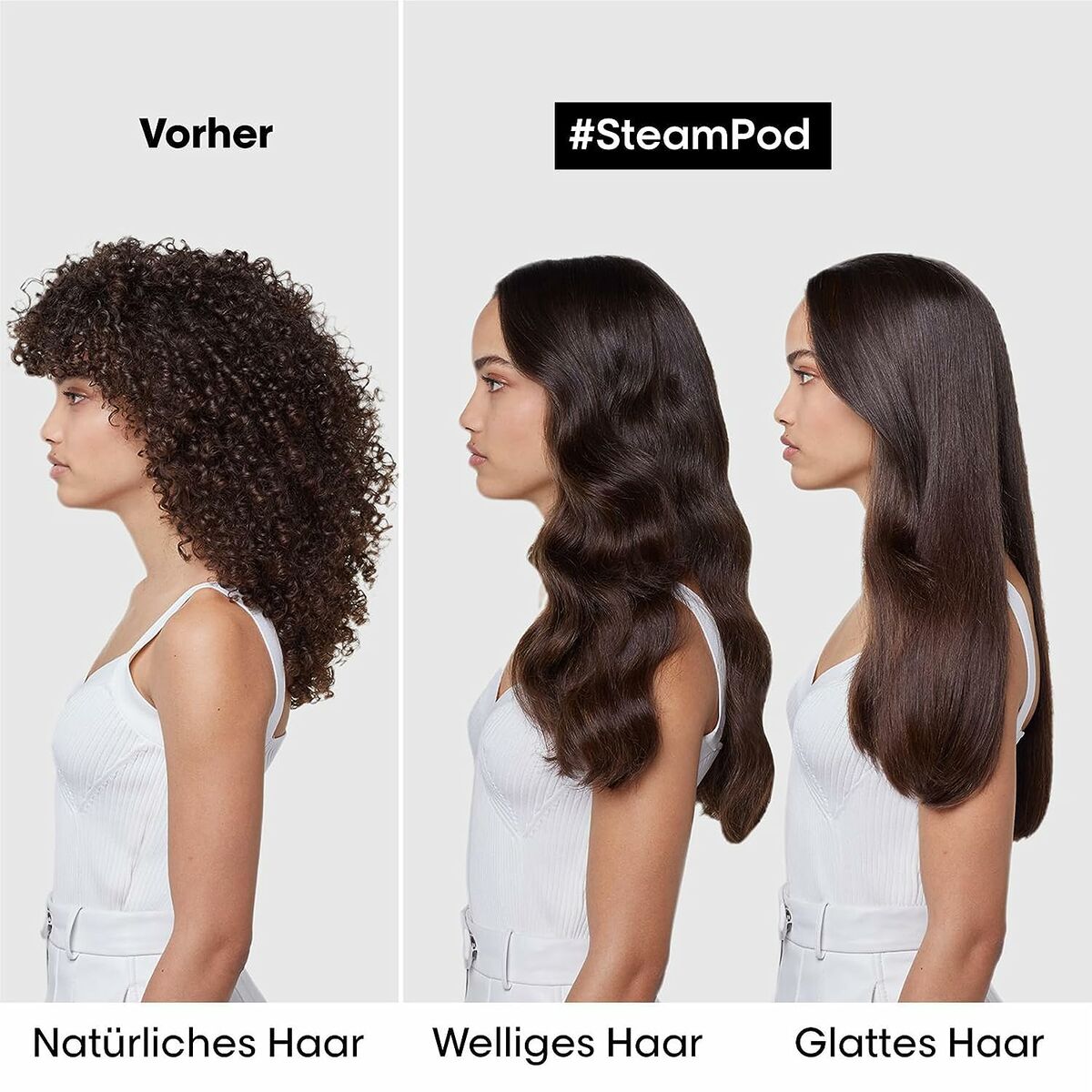 Keramische Hair Straighteners L'Oreal Professionnel Paris Steampod