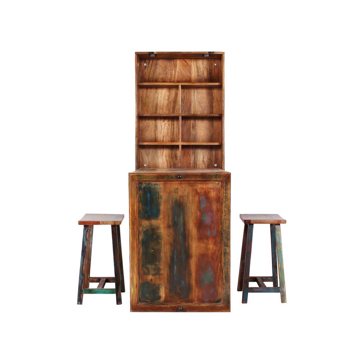 Klaptafel met 2 krukken