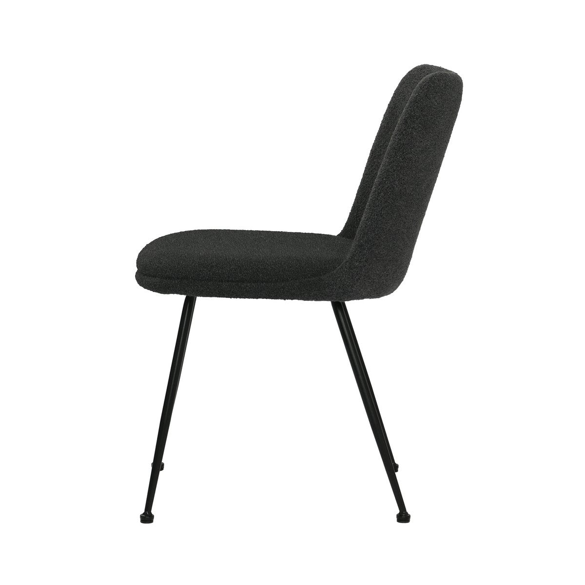 Set van 2 stoelen met bouclé bekleding