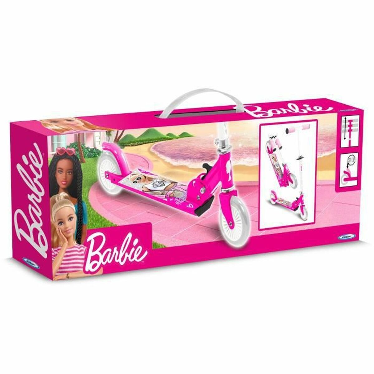 Step Barbie Roze Aluminium