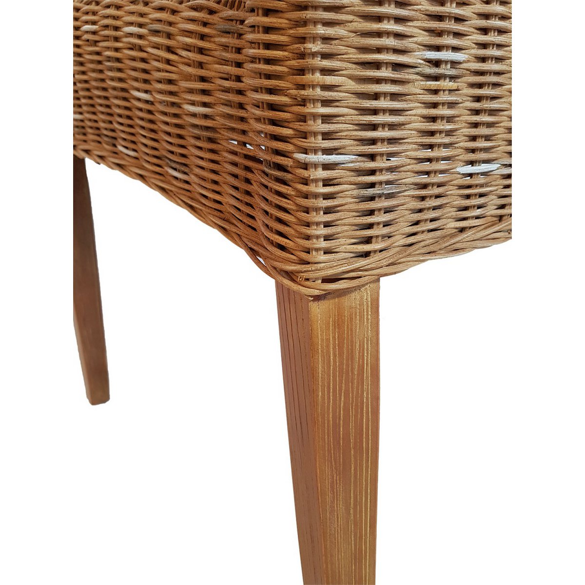 Eetkamerstoelen 4 stuks rattan stoelen wintertuin eettafel stoel stoel korbüffen cardine cappuccino