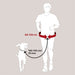 Trixie Heupriem Met Jogginglijn Zwart Riem 60-120 Cm Lijn 100-135 Cm