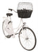 Trixie Wilgen Fietsmand Voorop Zwart Met Kussen En Kap 50X35X41 Cm