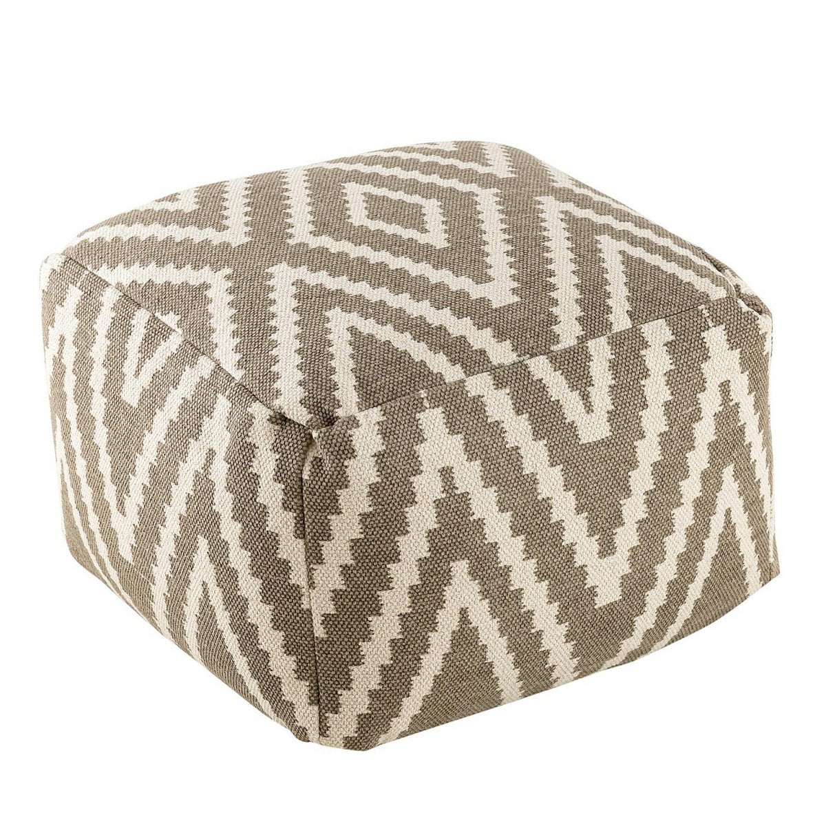 Zittend dobbelstenen voetkrukken stoel kruk 50x35x50cm pouf kelim vloerkussen peru zwarte taupe gele turquoise