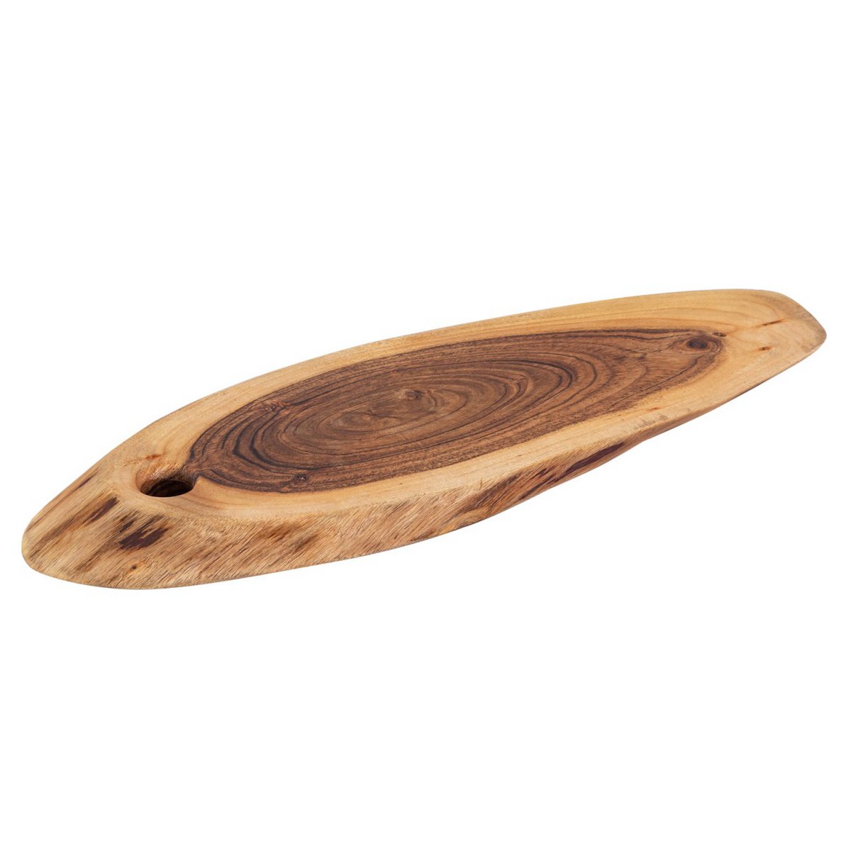 Serveerplank boomschijf 4- of 8-delige snijplank hout dienblad decoratie acacia massief
