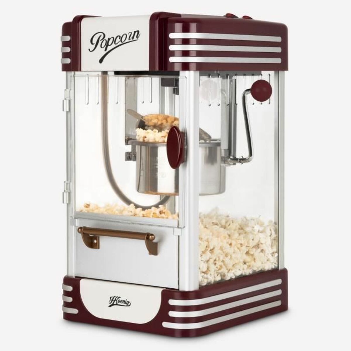 Popcorn maker Hkoenig Kastanjebruin