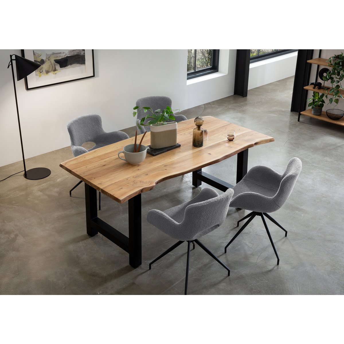 Acacia eettafel 180x90 cm