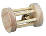 Trixie Speelrol Hout Met Bel 5X3,5 Cm