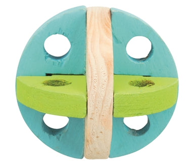 Trixie Speel En Snackbal Hout 8 Cm