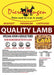 Budget Premium Catfood Quality Lamb 15 Kg