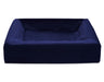 Bia Bed Royal Fluweel Hoes Hondenmand Navy Bia-3 70X60X15 Cm