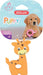 Zolux Puppyspeelgoed Latex Giraffe Oranje 7,5X3,5X10 Cm