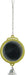 Zolux Spiegel Rond Met Bel Assorti 5,5X1X16,5 Cm