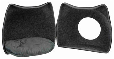Trixie Relax Iglo Kat Vilt Grijs 38X37X35 Cm