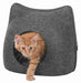 Trixie Relax Iglo Kat Vilt Grijs 38X37X35 Cm