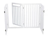 Trixie Hondenhek Met Deur Wit 60-160 X 81 Cm