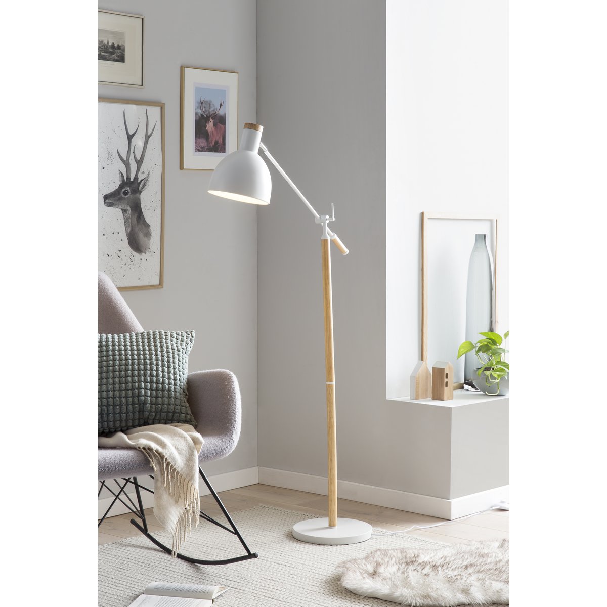 Vloerlamp verstelbaar