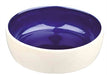 Trixie Voerbak Kat Keramiek Creme / Blauw 13 Cm 300 Ml