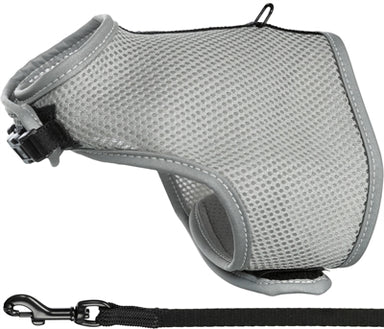 Trixie Kattentuig Soft Met Riem Assorti 24-42 Cmx1,2 Mtr