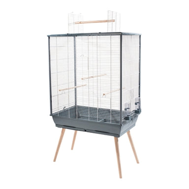 Zolux Vogelkooi Neo Jili Xl Grijs 81X48X132Cm