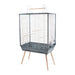 Zolux Vogelkooi Neo Jili Xl Grijs 81X48X132Cm