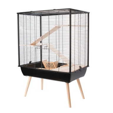 Zolux Knaagdierkooi Neo Cosy Large Zwart 78X48X80 Cm