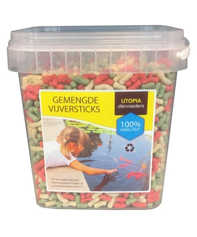 Utopia Gemengde Vijversticks 1200 Gr