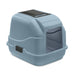 Imac Kattenbak Easy Cat 2Nd Life Gerecycled Blauw 50X40X40 Cm