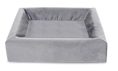 Bia Bed Royal Fluweel Hoes Voor Hondenmand Grijs Bia-50 60X50X12 Cm