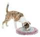 Trixie Junior Snuffelmat Zacht Roze / Mintgroen / Grijs 38X38 Cm
