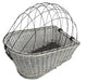 Trixie Fietsmand Bagagedrager Met Rooster Grijs 55X35X49 Cm