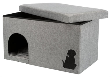 Trixie Kattenhuis Kimy Grijs 70X40X40 Cm
