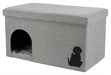 Trixie Kattenhuis Kimy Grijs 70X40X40 Cm