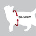 Trixie Kattentuig Voor In De Auto Rood 20-50X1,5 Cm