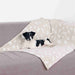 Trixie Hondendeken Kenny Fleece Bot / Pootjes Beige 75X50 Cm