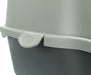 Trixie Be Eco Gerecycled Kattenbak Vico Met Kap Antraciet/Groen 56X40X40 Cm