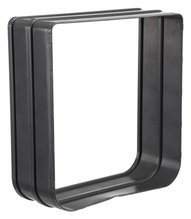 Trixie Tunnelstuk Voor 4-Weg Kattenluik 20X22 Cm Zwart 16,5X15,5 Cm