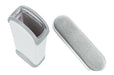 Trixie Harenpluizenborstel Met Reinigingsstation Wit / Grijs 33 Cm